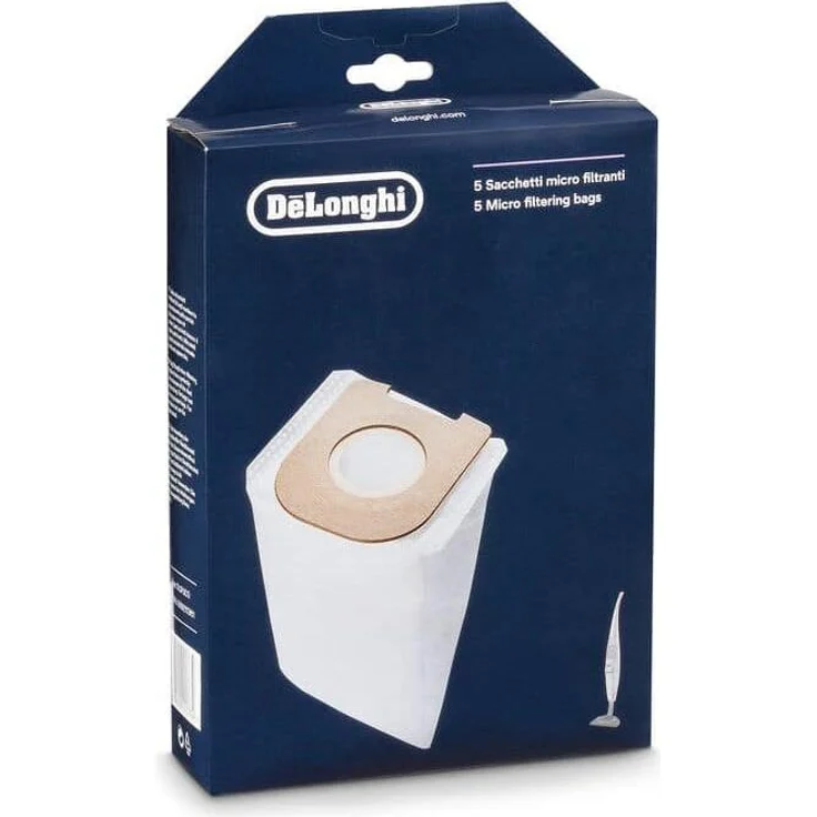 De’Longhi DLSF003, Staubsauger Zubehör mit zusätzlichen Staubbeuteln für Stabstaubsauger