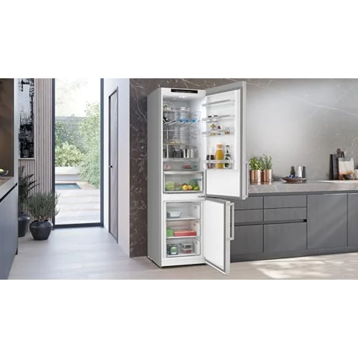 Siemens KG39NVICV, Kühl-Gefrierkombination mit 363 l, Fresh Zone, Total noFrost, geräuscharm in gebürstetem Stahl – Bild 16