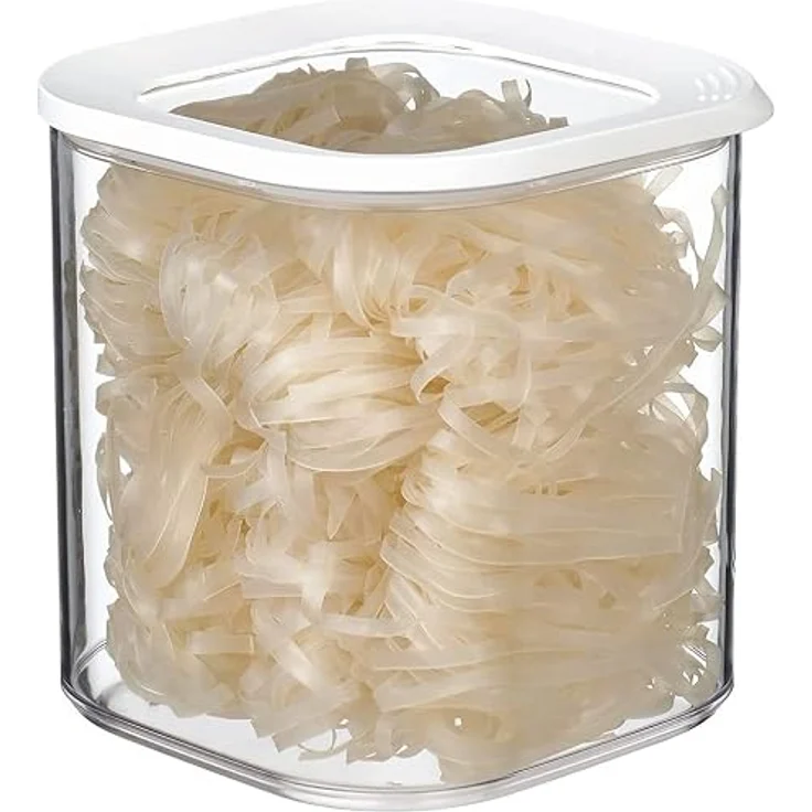 Mepal 4-tlg Vorratsdosen Spar-Set Modula 2750 ml Weiß - Luftdicht, stapelbar, ideal für trockene Lebensmittel – Bild 2
