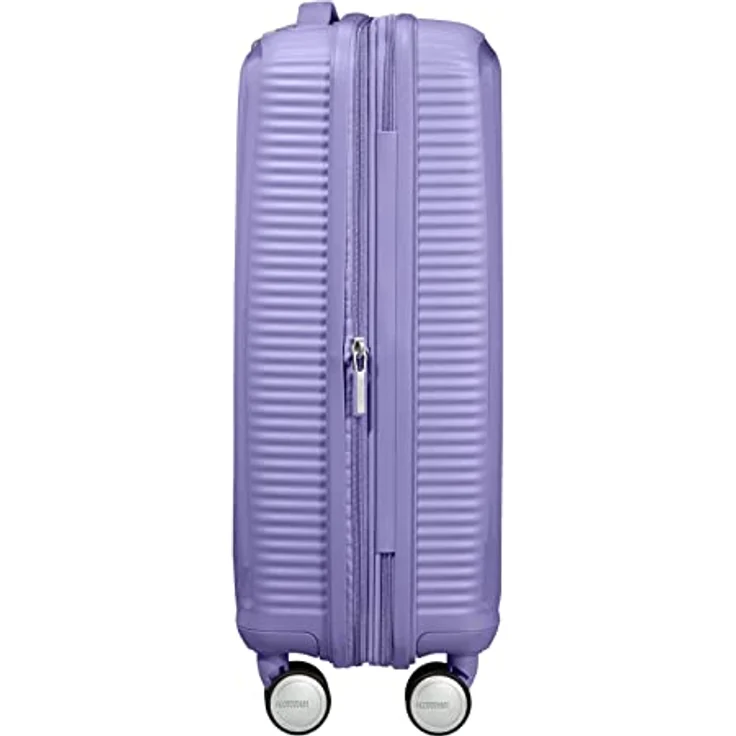 American Tourister Soundbox Kabinenwagen, 4 Räder, Größe S, 55 cm, lavendelfarben, 55, Koffer – Bild 5