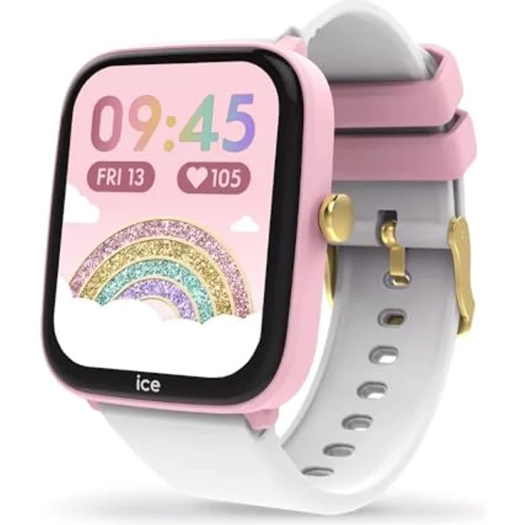 ICE-WATCH Smart Watch 024297, Kinder Smartwatch mit AMOLED-Display, Bluetooth und Herzfrequenzmesser, rosa – Bild 4