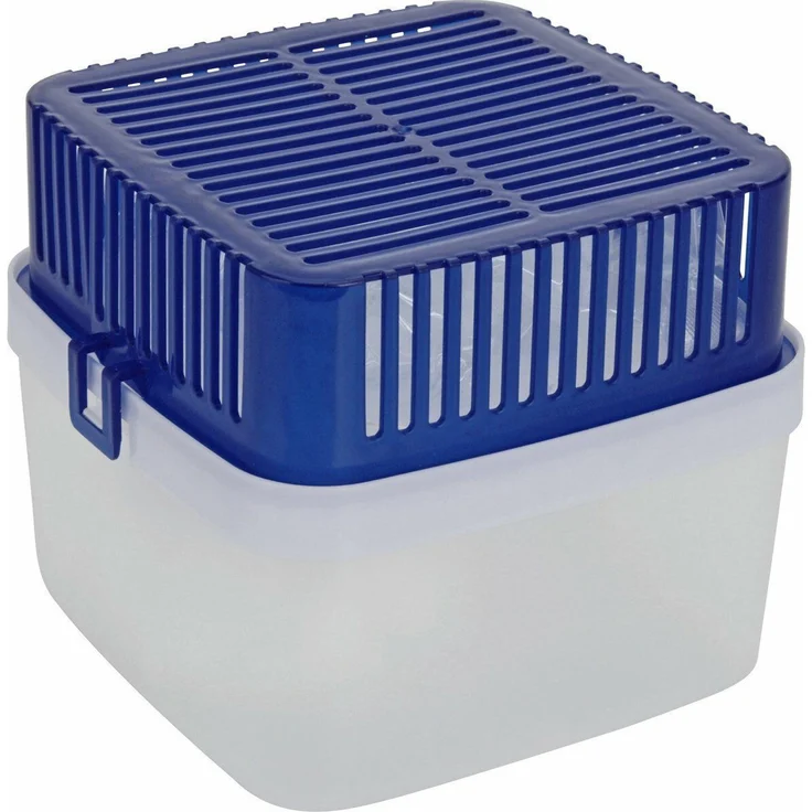 Excellent Houseware Luftentfeuchter ULTRA FRESH 1,8L, Kunststoff, 16x16x15 cm, blau, gegen Feuchtigkeit und schlechte Gerüche