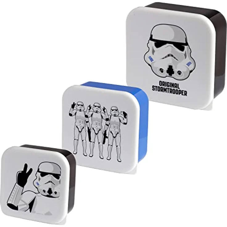 Puckator The Original Stormtrooper Lunchboxen Brotdosen 3er Set M/L/XL – Bild 1