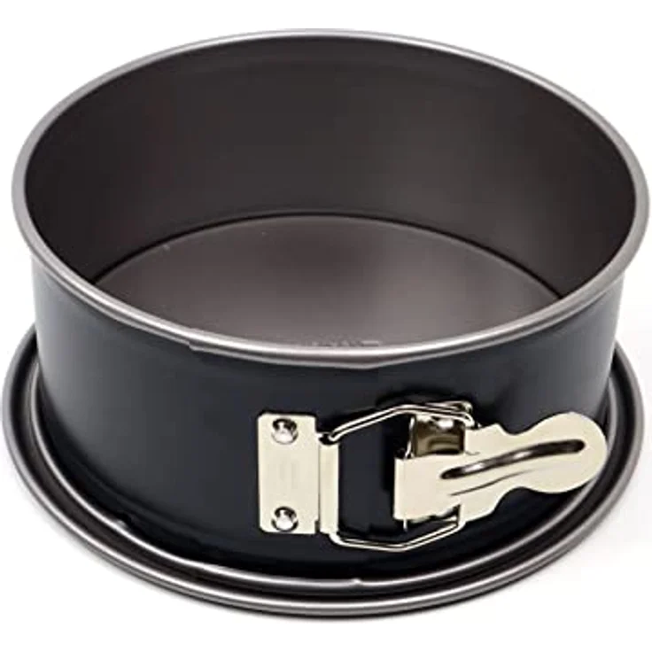 Kaiser Inspiration, Mini-Springform 18 cm, rund, 2 Böden, Flach- und Rohrboden, runde Backform, antihaftbeschichtet, für 1-2 Rezeptportion, auslaufsicher – Bild 4