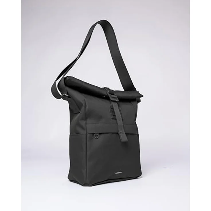 Sandqvist ICON Sacoche, wasserdichte Crossbody Tasche aus recyceltem Polyester mit Reißverschlusstasche – Bild 4
