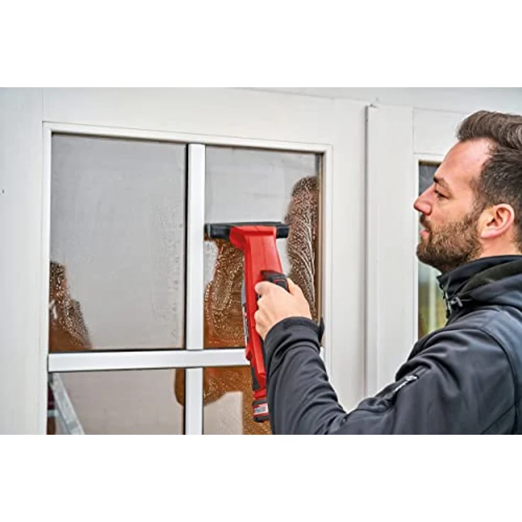Original Einhell Düsenset 2-teilig (Zubehör passend für Einhell Akku-Fensterreiniger BRILLIANTO, 1x 165 mm und 1x 350 mm breite Saugdüsen, streifenfreie Reinigung) – Bild 4