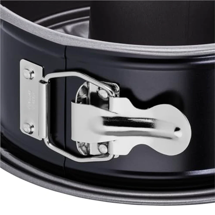Kaiser Inspiration Springform 26 cm rund, 2 Böden, Flach- und Rohrboden, runde Backform, antihaftbeschichtet, auslaufsicher, mit Rezept – Bild 8