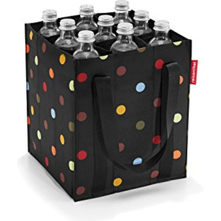 reisenthel bottlebag Flaschentasche 9 Fächer - 24 x 28 x 24 cm dots – Bild 2
