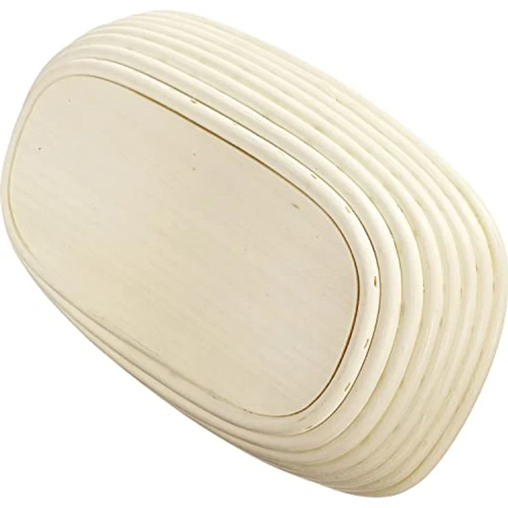 Westmark Gärkörbchen-Set, 2tlg., Gärkörbchen oval + Bezug, Mit Ähre, Peddigrohr/Baumwolle, Hellbeige/Beige, 3235227B – Bild 4