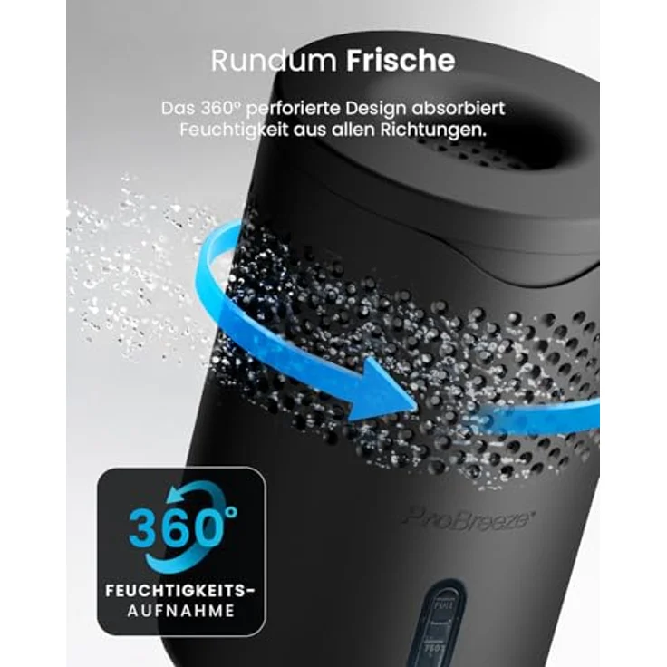 Pro Breeze Osmo Luftentfeuchter, Geräuschloser & Nachfüllbarer Raumentfeuchter, Mini ohne Strom, 700g Tablette (bis zu 100 Tage), Kompakt & Stilvoll in 4 Farben erhältlich – Bild 5