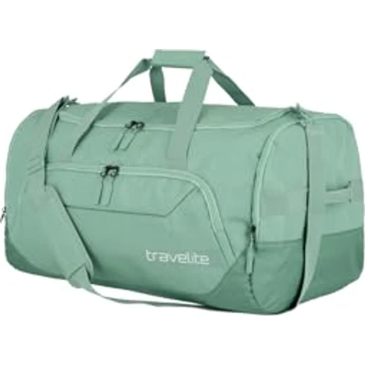 Travelite Kick Off Reisetasche L, 60 cm, salbei, 100% Polyester, ideal für Reisen und Sport – Bild 1