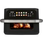 ProfiCook® XXL Heißluftfritteuse PC FR 1313 H, 10L, Öl- und fettfreies Frittieren, buntes Touch-Display, 2400W, 2 Kammern, 10 Programme, 80-200°C
