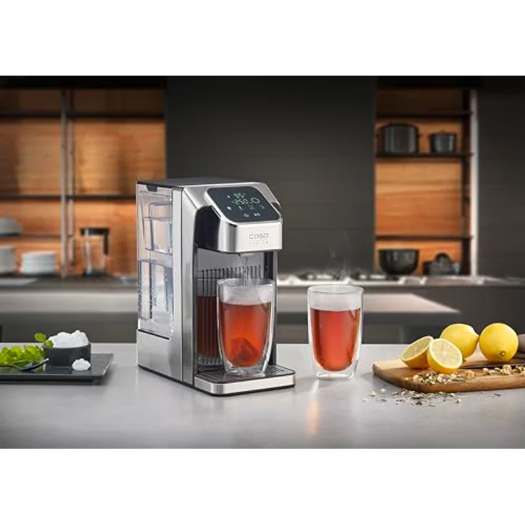 Caso 1889 HW 770 Advanced Turbo Heißwasserspender, 2,7 Liter, 13-stufige Temperaturwahl, Farbe: Silber – Bild 6