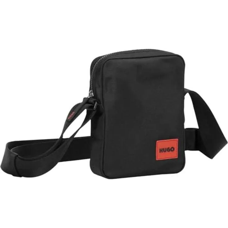 Hugo Boss Ethon 3.0 NS zip, Umhängetasche aus strukturiertem Gewebe, verstellbarer Schulterriemen, Hauptfach mit Zipper, Maße ca. 20 x 15 x 5 cm, recyceltes Polyester