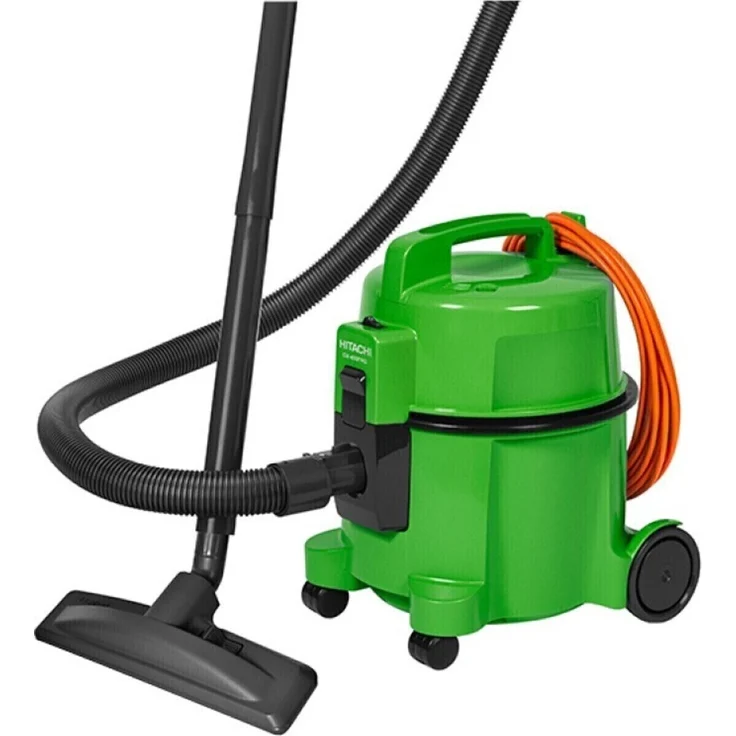 Hitachi DMG Staubsauger 7,5L Staubtank CV-400PRO GN Grün - HEPA Clean Filter, 880 Watt Turbomotor, 13m Einsatzradius