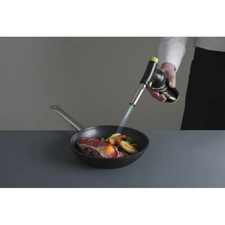 Hendi Crème-Brûlée-Brenner Concept Design - Set mit Brenner und Nachfüllkartusche - 175x68x(H)260mm – Bild 5