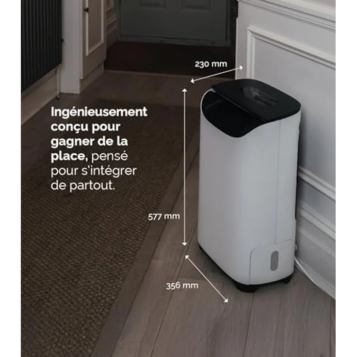 MEACO DD8L Pro Luftentfeuchter – Schnelles Trocknen der Wäsche, App-Steuerung, anpassbarer Stromverbrauch, geeignet für kalte Umgebungen, antibakterieller Ionisator, ideal für Boote, Wohnwagen und Garagen – Bild 5