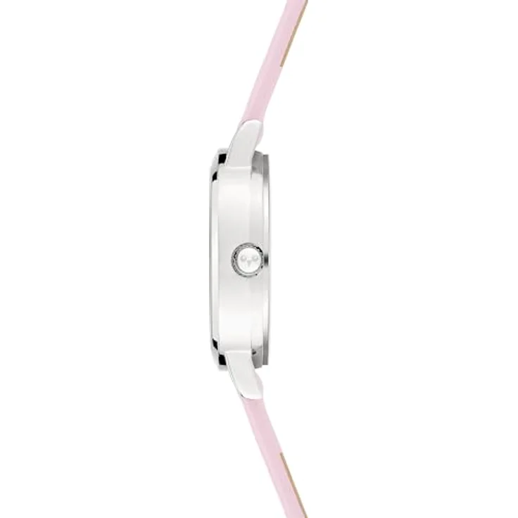 Cool Time Mädchenuhr mit Schmetterlings-Motiv, Metallgehäuse Ø 28 mm, kratzunempfindliches Mineralglas, Kunstlederarmband – Bild 4