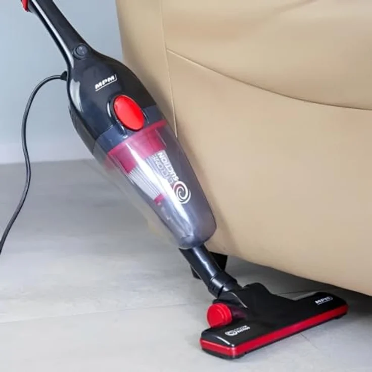MPM MOD-39 2in1 Stiel-Staubsauger - Schwarz - Leicht - Leise - Beutellos – Bild 3