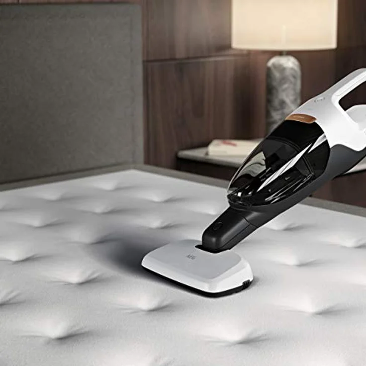 AEG QX7-1ULTAL Handstaubsauger, 50 min Akkubetrieb, Bürstenreinigungsfunktion, Power Softrolle, freistehend, Satin White – Bild 4