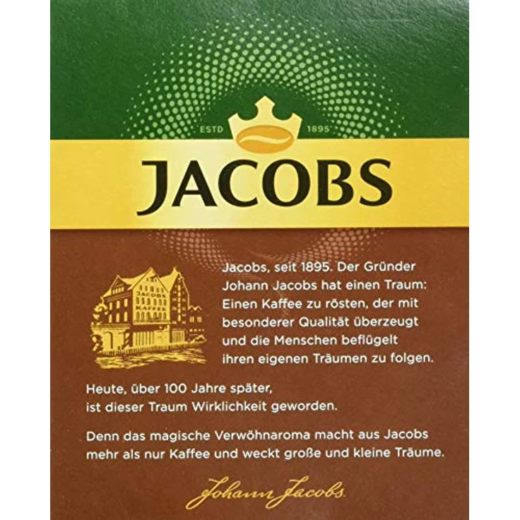 Jacobs Typ Espresso, löslicher Kaffee, Instantkaffee, 25 Einzelportionen – Bild 2