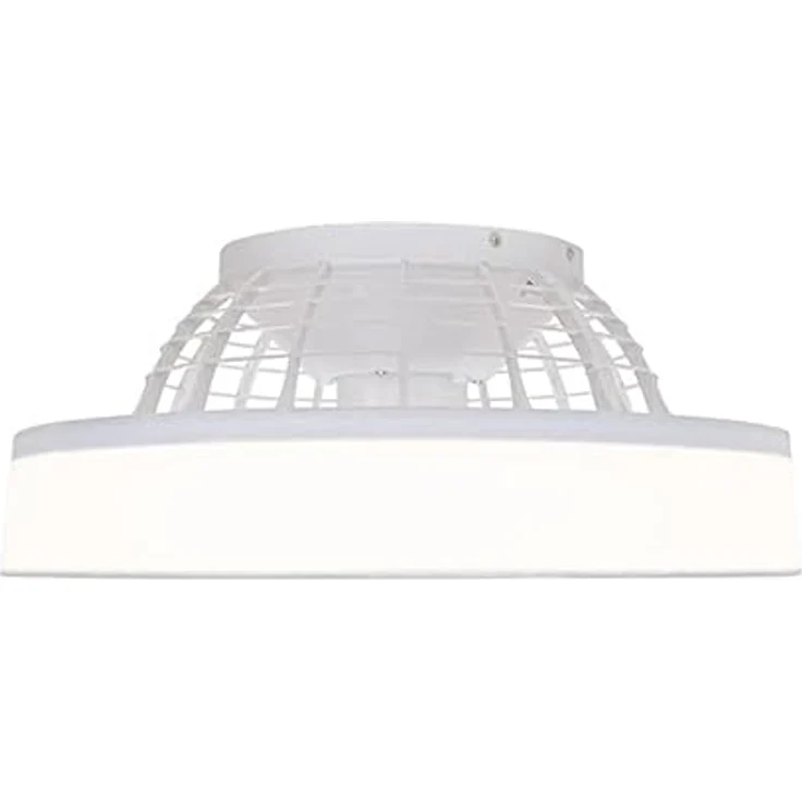 QAZQA Deckenventilator Emily, 47 cm, weiß, inkl. LED dimmbar mit Fernbedienung – Bild 7