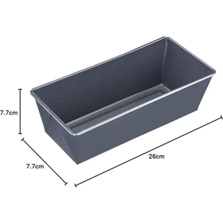 Westmark Königskuchenform, Länge: 25 cm, Antihaftbeschichtet, Kaltgewalzter Stahl, Back-Klassiker, Anthrazit, 31842270 – Bild 9