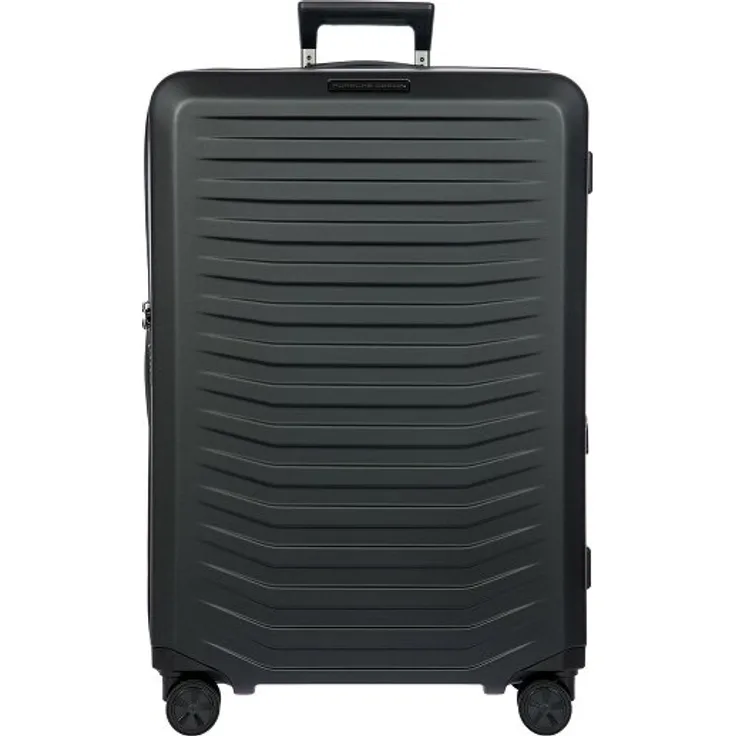 Porsche Design Roadster 4 Rollen Trolley L, 75 cm mit Dehnfalte, schwarz, 100% Polycarbonat