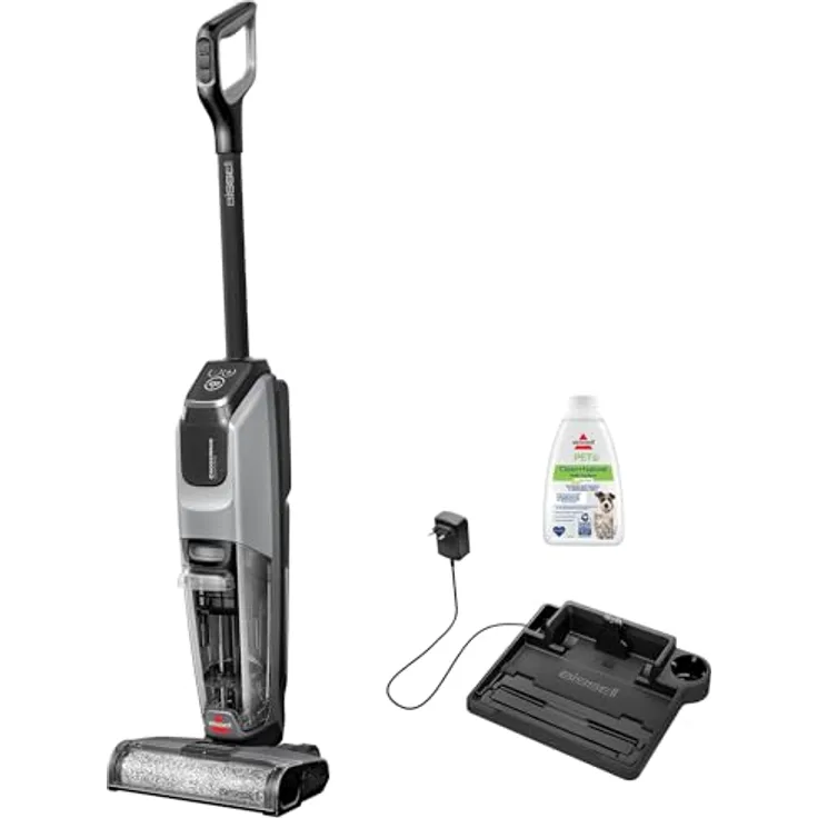 BISSELL CrossWave OmniForce | 2-in-1 Saugen & Wischen oder Kraftvolles Saugen | Kabellos | Mehrflächenreinigung | 3912N