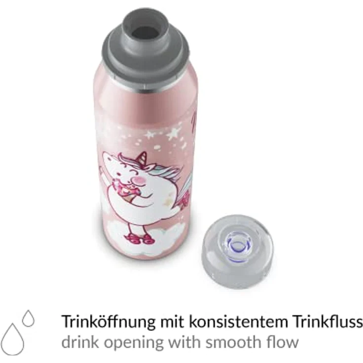 alfi isoBottle Isolier-Trinkflasche, Edelstahl, Rosa, 500ml – Bild 5