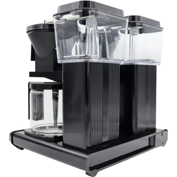 Moccamaster KBG744 Filter Kaffee Maschine Glas, 2 x 1.25 Liter, 59367, Schwarz – Bild 4