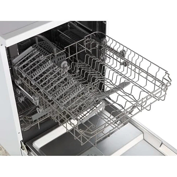 Respekta Geschirrspüler RSK60, freistehend oder unterbaufähig, 13 Maßgedecke, Energieeffizienzklasse D, 49 dB(A), fünf Programme, weiß – Bild 9