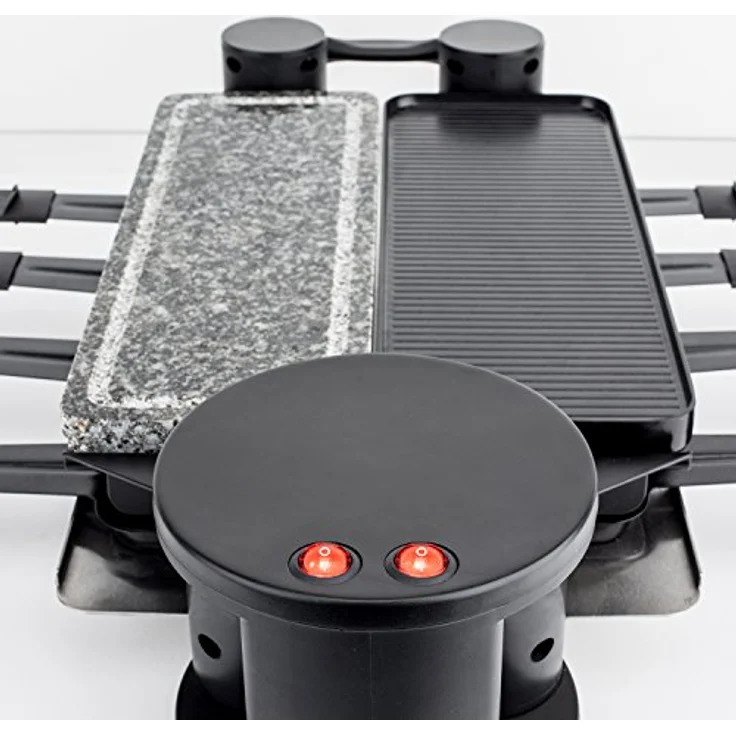 H.Koenig RP360 Raclette - 8 Personen - 4 Funktionen - 360° Drehgelenk - klappbar - 1200 W – Bild 5