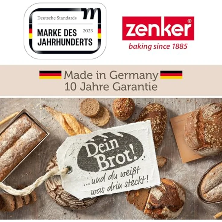 Zenker Dein Brot! Brotbackform, oval, le – Bild 9