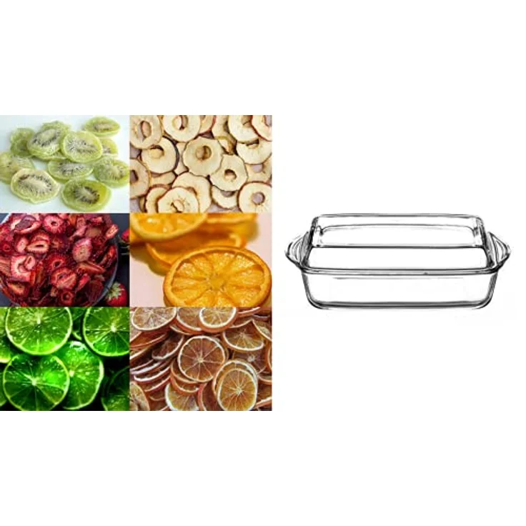 Pasabahce Auflaufform 59009 Servierform aus Glas mit Deckel, 3,3 Liter, rechteckig – Bild 5