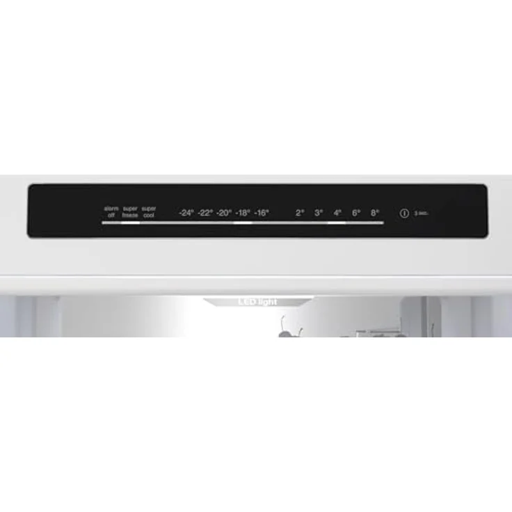 Bosch Serie 6 KGN39AIAU Kühl-Gefrier-Kombination, 203 cm, gebürsteter Stahl Anti-Fingerprint, Total No Frost, VitaFresh, A Energieeffizienz – Bild 8