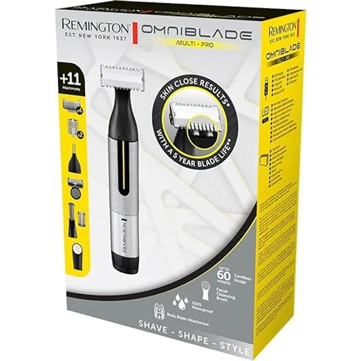 Remington Multi-Haarschneidemaschine Omniblade Pro HG5000, Haarschneider mit 11 austauschbaren Aufsätzen – Bild 2
