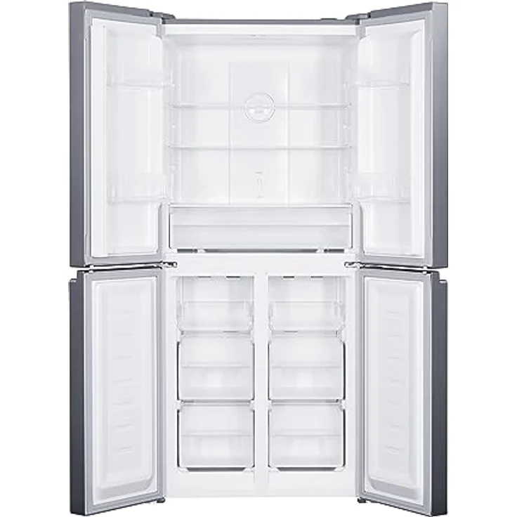 WOLKENSTEIN W-CD 362 NFD E IX, Cross Door Kühl-Gefrierkombination Inox 362 L/125 Liter 4 Sterne Gefrierfach/NoFrost Technologie/Display mit Touch Control/39 dB/Freistehend - Preisvergleich – Bild 3