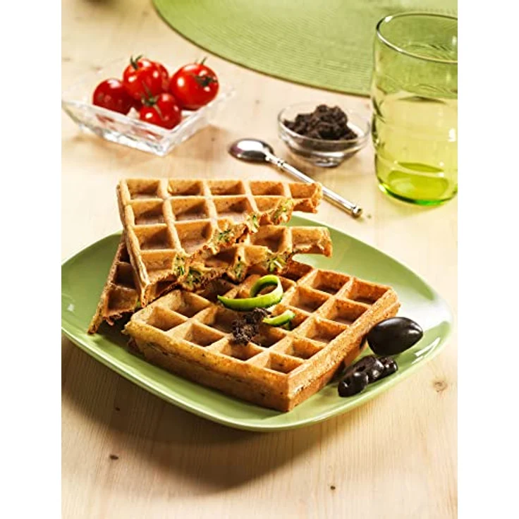 Tefal XA7248 OptiGrill Waffelplatte, Schwarz – Bild 5