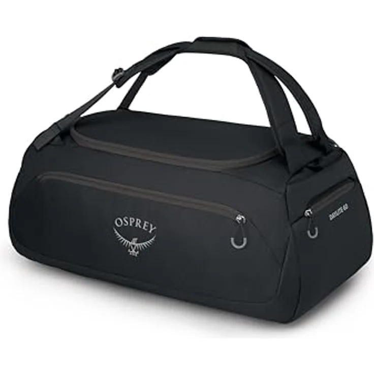Osprey Daylite Duffel 60, Reisetasche 59 cm, grau, aus 100% PET, vielseitig und robust – Bild 1