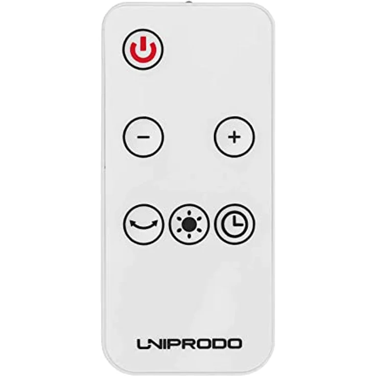 Uniprodo Keramikheizlüfter Elektro-Heizlüfter Heizstrahler Elektroheizer 1200/2000 W schwenkbar, 2000 W, weiß – Bild 6