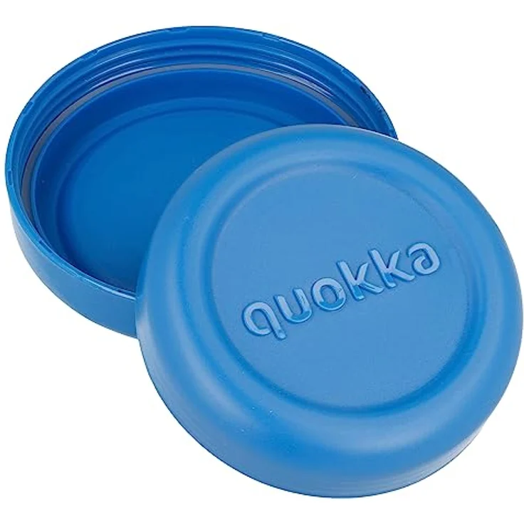 Quokka BUBBLE BLUE PEONIES, Lunchbox aus MS mit Silikonhülle, BPA-frei, 500 ml – Bild 3