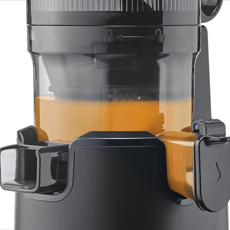 Extra Caso SJW600 XL Slow Juicer, Entsafter, Schwarz – Bild 6