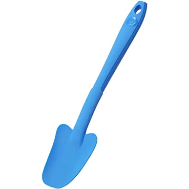 Kochblume Restelöffel S, Hitzebeständig bis 230°, BPA-frei, spülmaschinenfest, 20cm, Farbe: blau