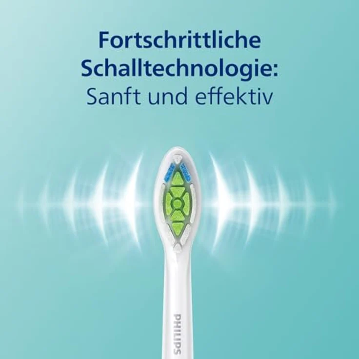 Philips Sonicare ProtectiveClean 4300 HX6807/35, Schalltechnologie, inkl. 2. Handstück, mit 2 Reiseetuis – Bild 5