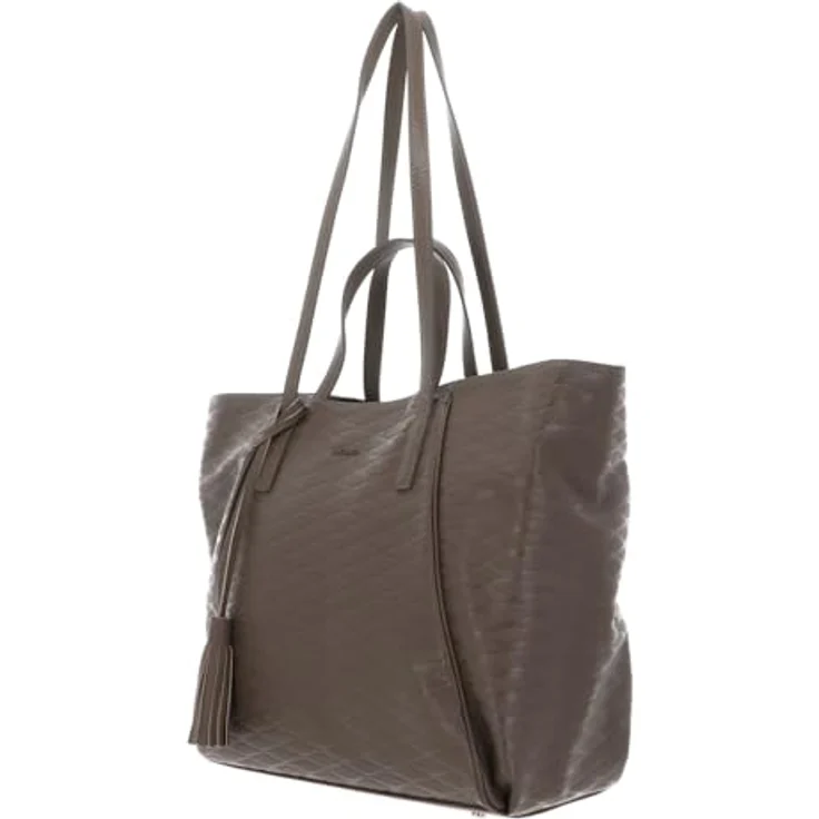 Picard Lille Shopper Tasche aus 100% Leder, 43 cm x 19 cm x 30 cm, grau – Bild 2