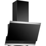 Bomann® Dunstabzugshaube 60cm DU 7610 G schwarz | Kraftvolle 326 m³/h Abluftleistung | Umluft und Abluft | leise Betrieb | einfache Montage | warmweiße LED-Beleuchtung