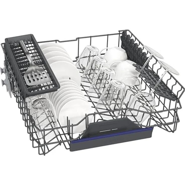 Siemens SN53HS16AE, 60cm integrierter Geschirrspüler aus Edelstahl, 13 Maßgedecke, Energieeffizienzklasse C, 42 dB(A) Geräuschpegel, Home Connect-fähig – Bild 6