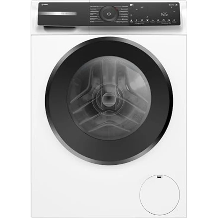 Bosch WGH244A40 Serie 6 Smarte Waschmaschine 9 kg 1400 U/min i-DOS Fleckenautomatik Iron Assist Speed Perfect Active Water Plus Hygienisch Waschen, Weiß – Bild 2