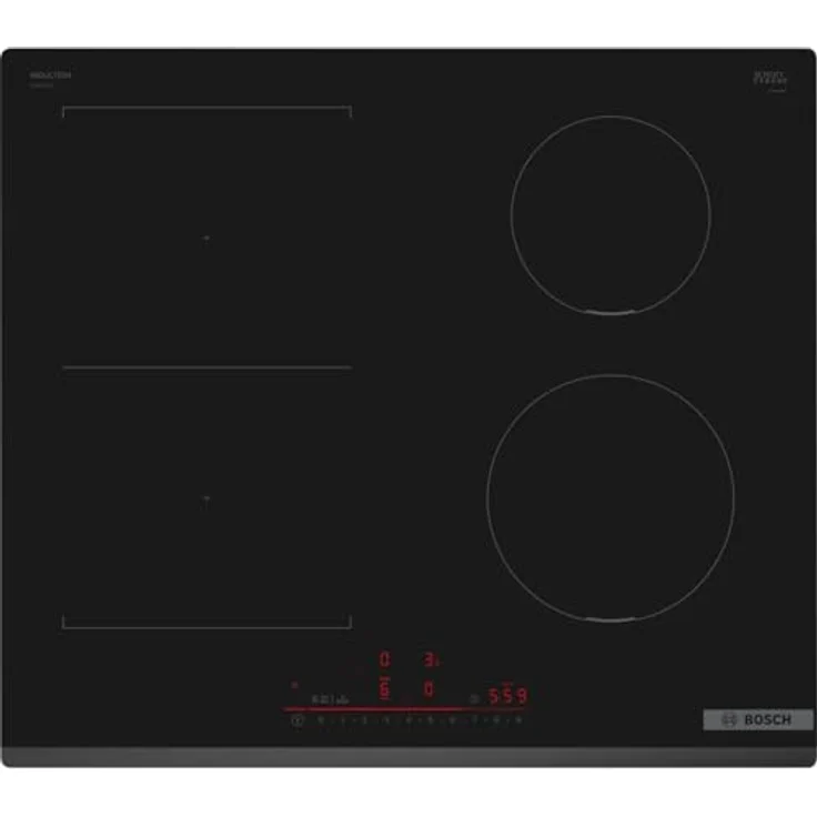 Bosch PVS631HB1E, Induktionskochfeld mit vier Kochzonen und Touch-Control, Schwarz – Bild 1